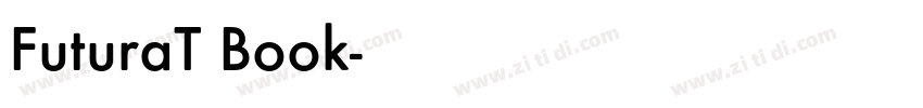 FuturaT Book字体转换